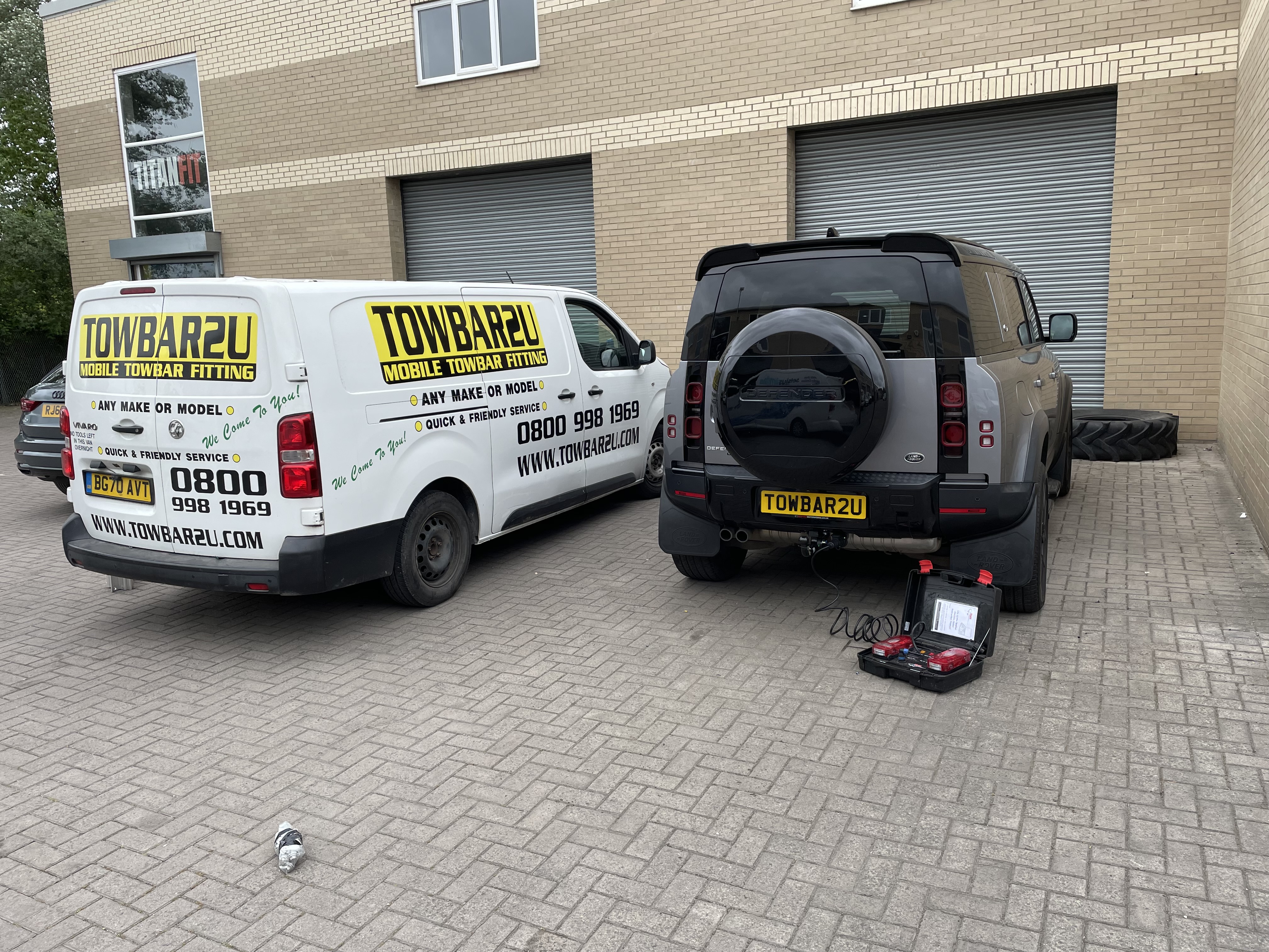 Land Rover Defender Towbar Fitting